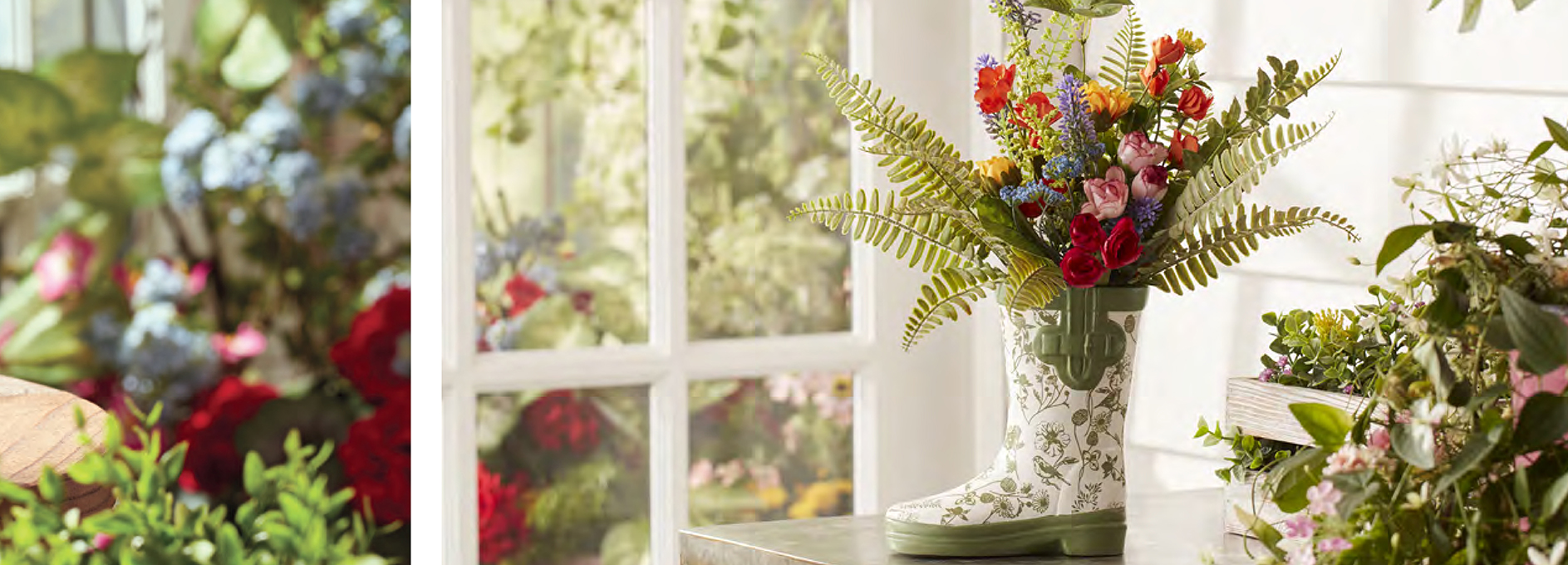 Qingdao Potential decorative floral collection