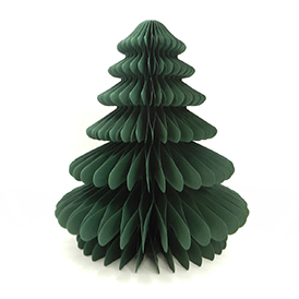 Honeycomb christmas trees