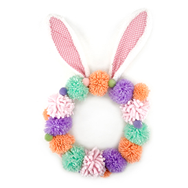 Easter bunny wall hanging decor