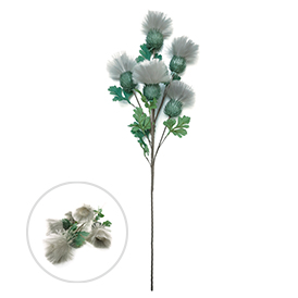 Grey artifical flower