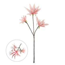 Pink artifical flower stem