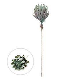 PE Protea cynaroides artifical flower stem
