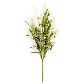 Lvory heather floral artifical flowers bush
