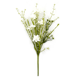 Wild artifical flowers bush