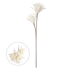 Artificial epiphyllum flowers white