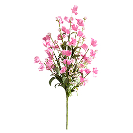 Fuschia blossom artifical flowers bush