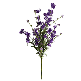 Purple blossom artifical flowers bush