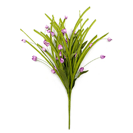 Purple blossom artifical flowers bush