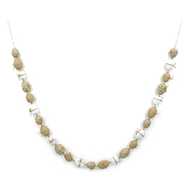 Spring khaki eggs garland