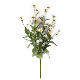 Faux wild flower bush
