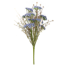 Blue blossom artifical flowers bush