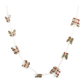 Spring butterfly garland