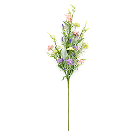 Artificial wild flowers stem