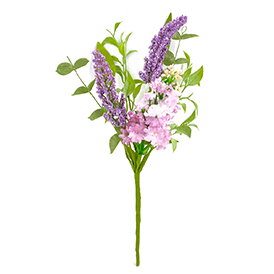 Purple lilac heather leaves pick