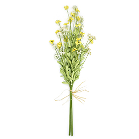 Faux wild flowers stem