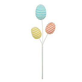 Paper string eggs pick