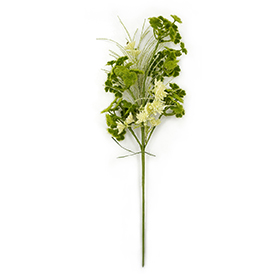Faux greenery stem