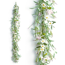 Flowers blossom garland