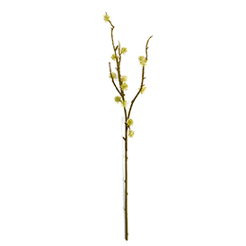 Faux mini blossom twisty spray
