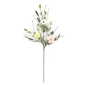 Faux wild flowers stem