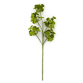 Faux greenery stem