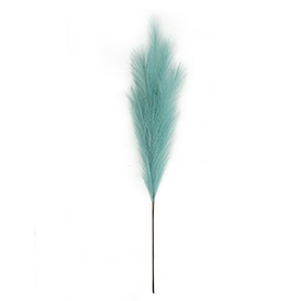 Cyan pampas stem