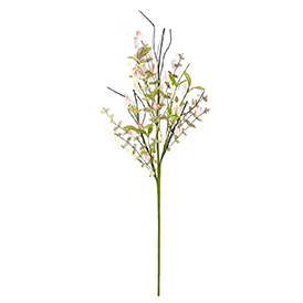 Wild artificial flowers stem