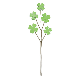 Four leaf clover pick