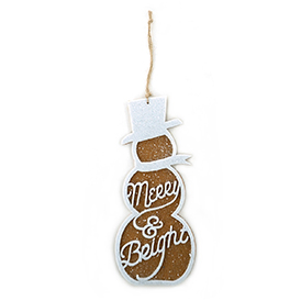 Snowman pendant