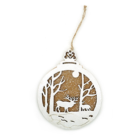 Forest elk pendant
