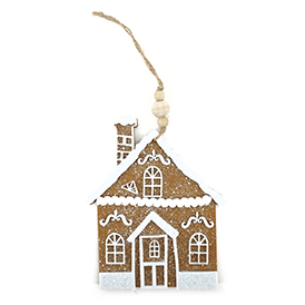 Snow house pendant