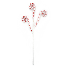 Red white checkerboard pattern spiral spary