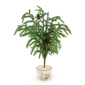 Table decor artificial small tree