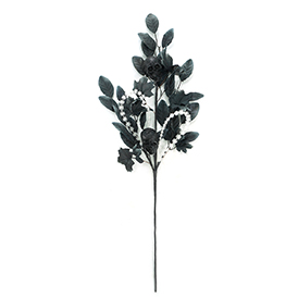 Black skull spray