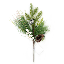 Silver bells and pine needles pick