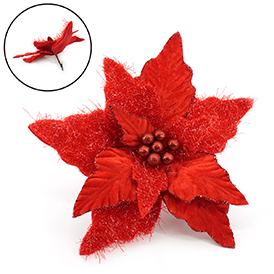 Red flannel flower