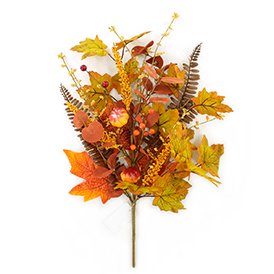 Pumpkin maple leaf bush