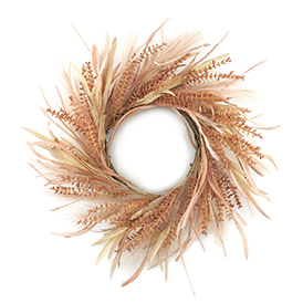 Pull the wheat wreath