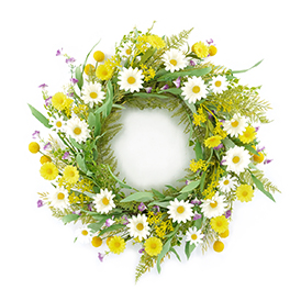Daisy Wreath