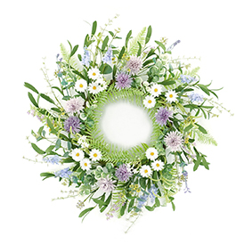 Daisy Wreath