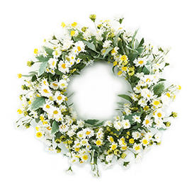 Daisy Wreath
