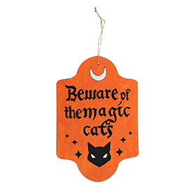 Halloween Door Sign