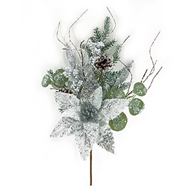 Poinsettia Pick