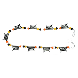 Halloween Spiderweb Garland