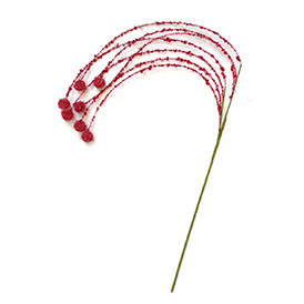 Red Decor Stem