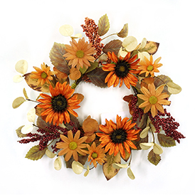 Sunflower Wreath