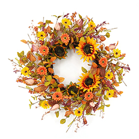 Sunflower Wreath