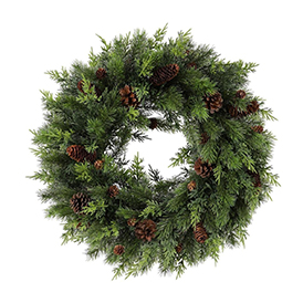 Pinecone Wreath