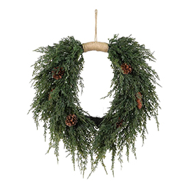 Pinecone Wreath