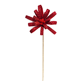 Ribbon Fold Flower Stem
